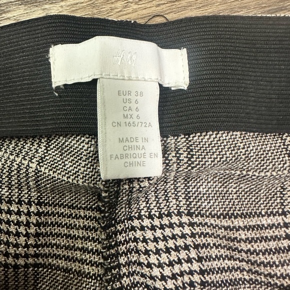 H&M Plaid Dress Pant - Picture 2 of 3